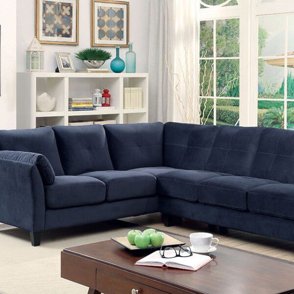 Peever Sectional CM6368NV By Furniture of America 10