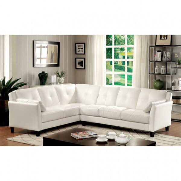 Peever Sectional CM6268WH-SET By Furniture of America 9