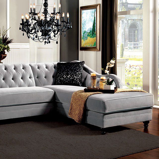 Rotterdam Sectional SM2261-PK By Furniture of America