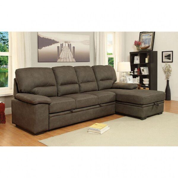 Alcester Sectional CM6908BR By Furniture of America 11