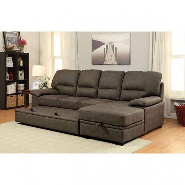 Alcester Sectional CM6908BR By Furniture of America 12