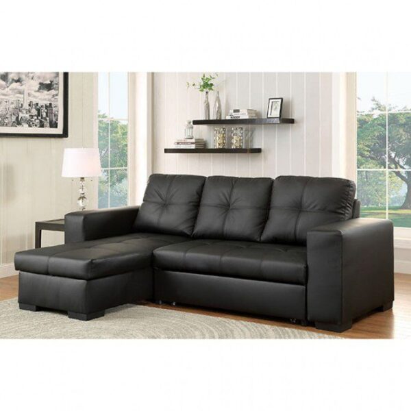 Denton Sectional CM6149BK-LTR By Furniture of America 11