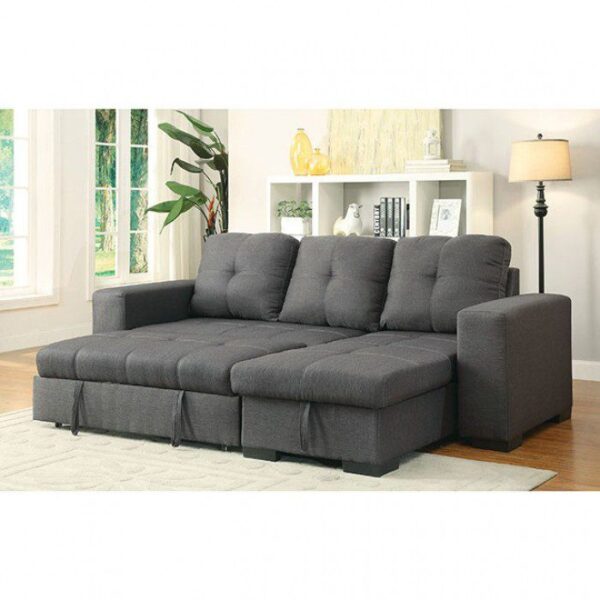 Denton Sectional CM6149GY By Furniture of America 11