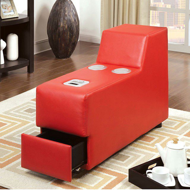 Floria Speaker Console CM6122RD-CS By Furniture of America