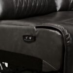 Mariah Armless Power Recliner CM6895GY-AC-R BY Furniture of America 12