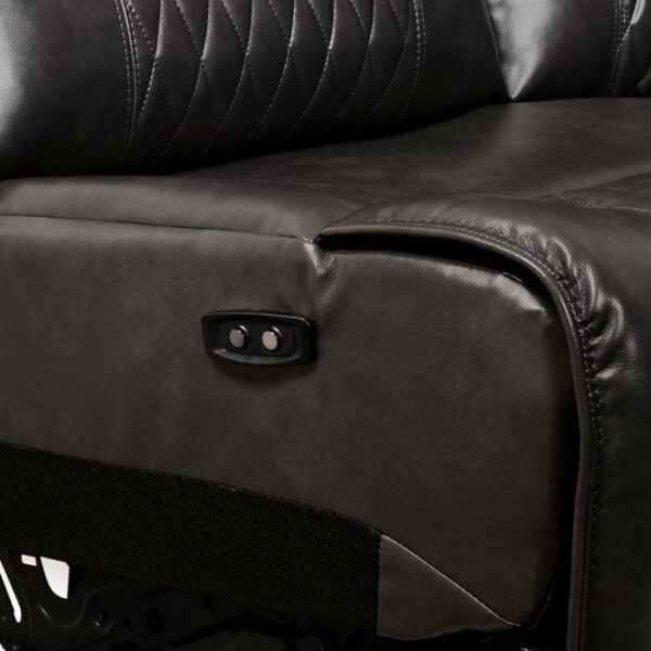 Mariah Armless Power Recliner CM6895GY-AC-R BY Furniture of America 8