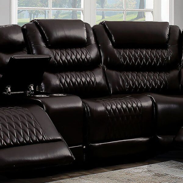 Mariah Power Recliner CM6895BR-AC-R BY Furniture of America 8