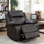 Dark Brown Pondera Recliner CM6568-CH BY Furniture of America 11