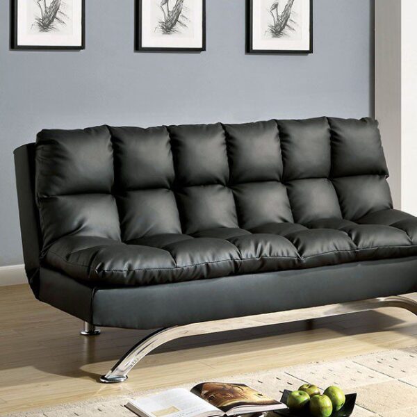 Aristo Futon Sofa CM2906BK BY Furniture of America 7