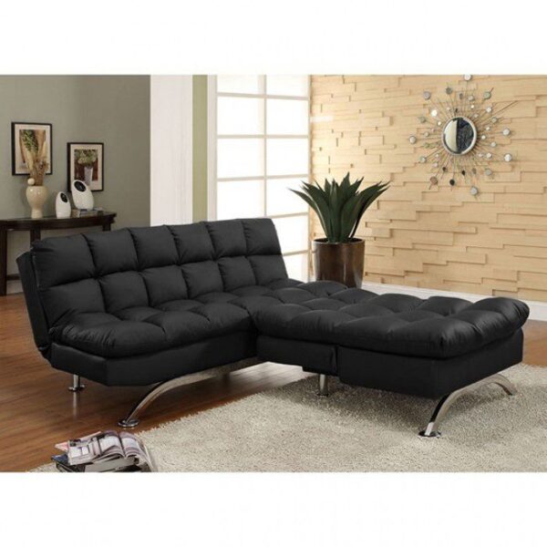 Aristo Futon Sofa CM2906BK BY Furniture of America 9