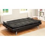 Hauser Futon Sofa CM2677BK BY Furniture of America 20