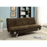 Gallagher Futon Sofa CM2675BR BY Furniture of America 14