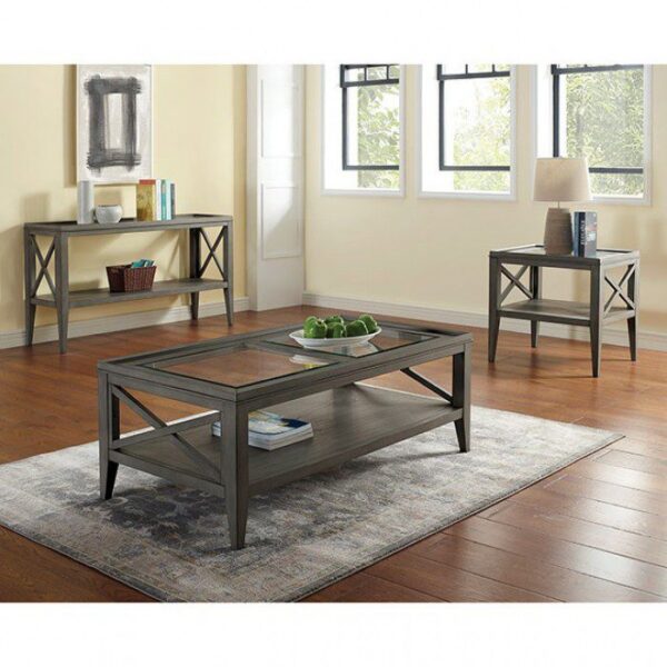Izar Sofa Table CM4355GY-S By Furniture of America 8