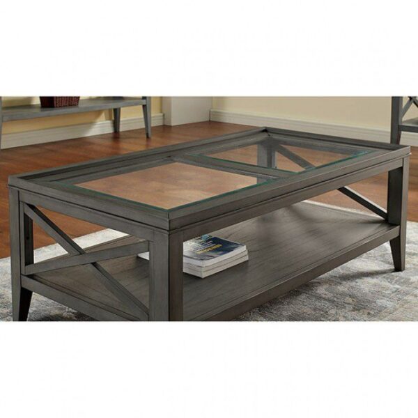 Izar Coffee Table CM4355GY-C By Furniture of America 10