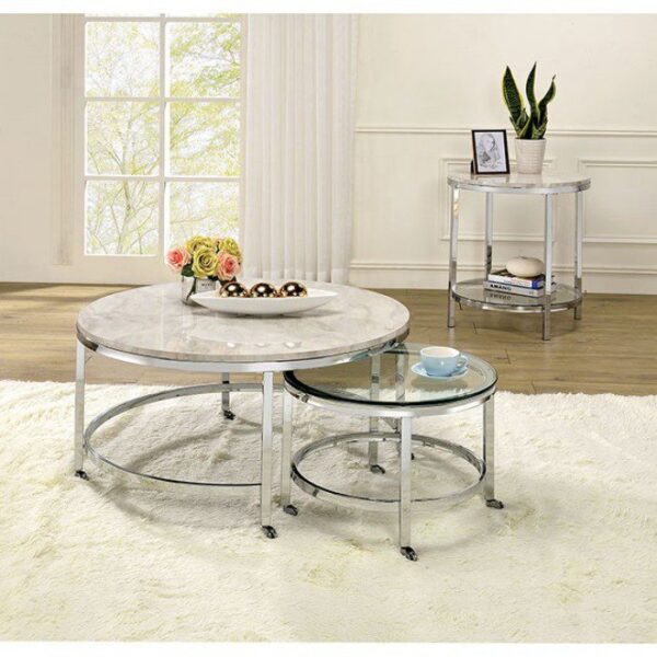Shauna Coffee Table CM4354C By Furniture of America 8