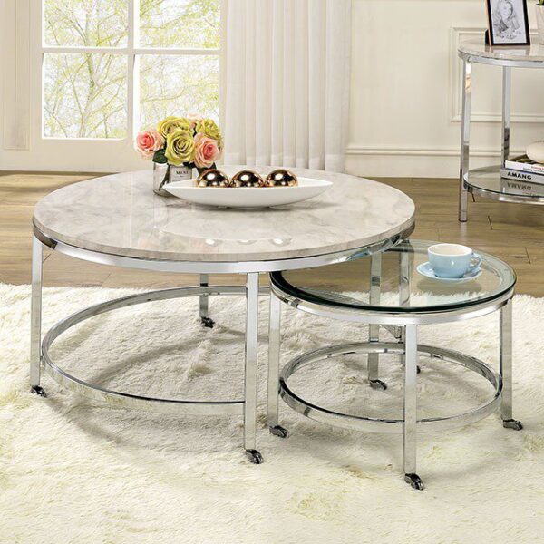Shauna Coffee Table CM4354C By Furniture of America 10