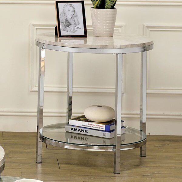 Shauna End Table CM4354E By Furniture of America 7