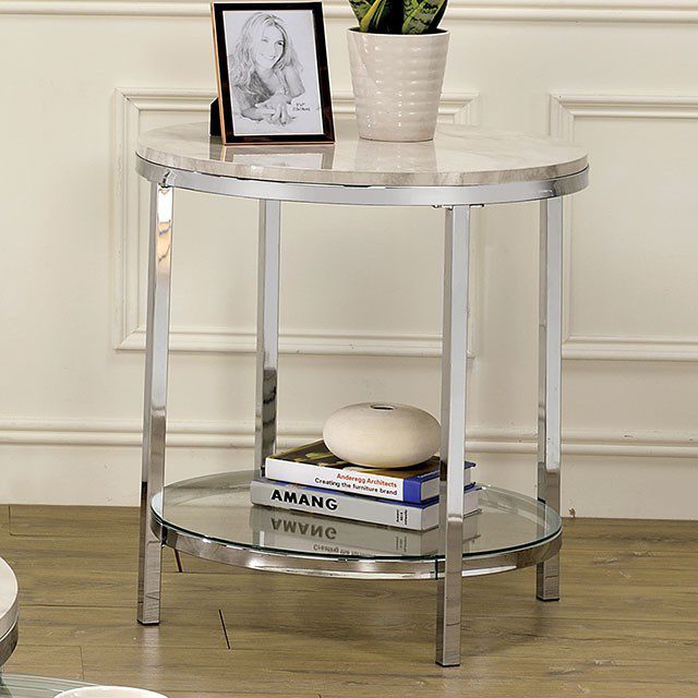 Shauna End Table CM4354E By Furniture of America