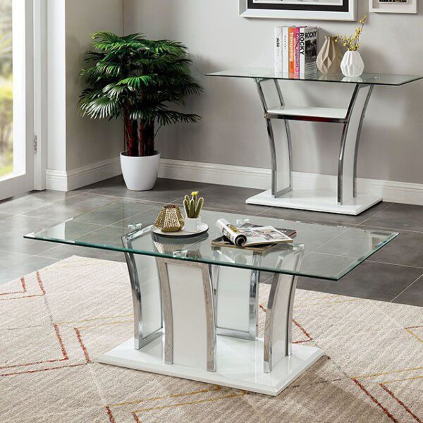 Staten Coffee Table CM4372WH-C By Furniture of America 8