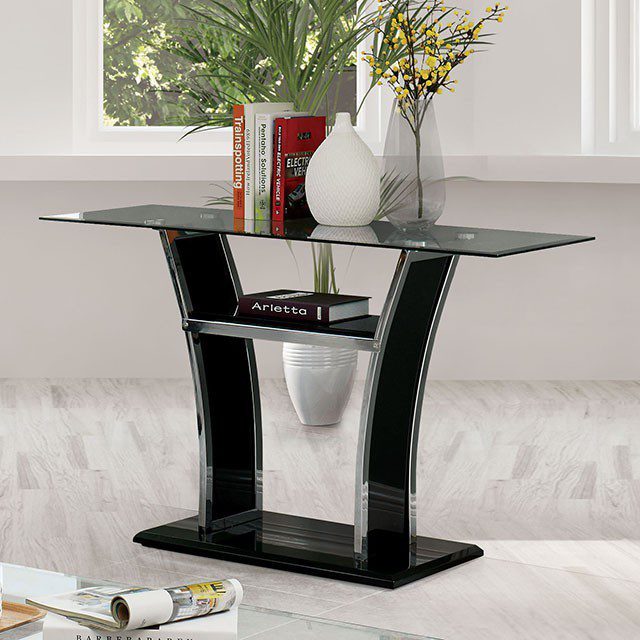 Staten Sofa Table CM4372BK-S By Furniture of America