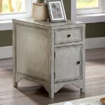 Meadow Side Table CM4327WH-T By Furniture of America 9