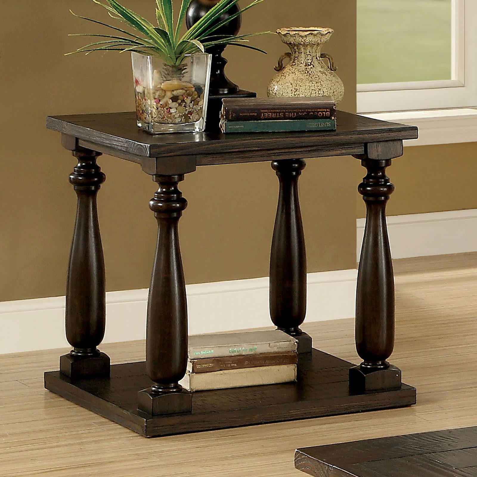 Luan End Table CM4420E By Furniture of America