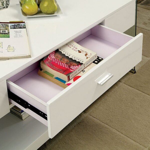 Raya Coffee Table CM4451WH-C By Furniture of America 10