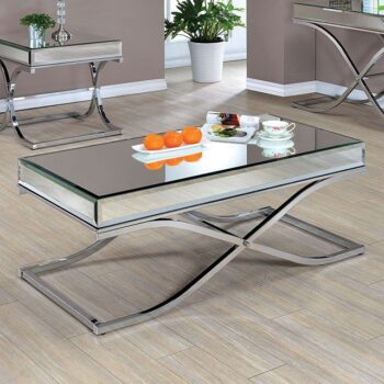 Sundance Coffee Table CM4230CRM-C By Furniture of America
