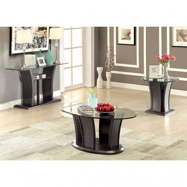 Manhattan Coffee Table CM4104GY-C By Furniture of America 8