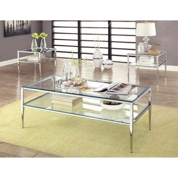 Tanika Coffee Table CM4162CRM-C By Furniture of America 8