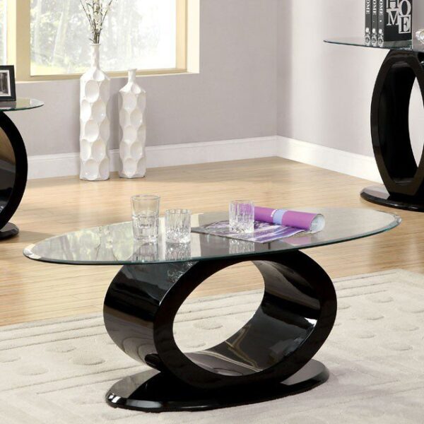 Lodia Coffee Table CM4825BK-C By Furniture of America 6