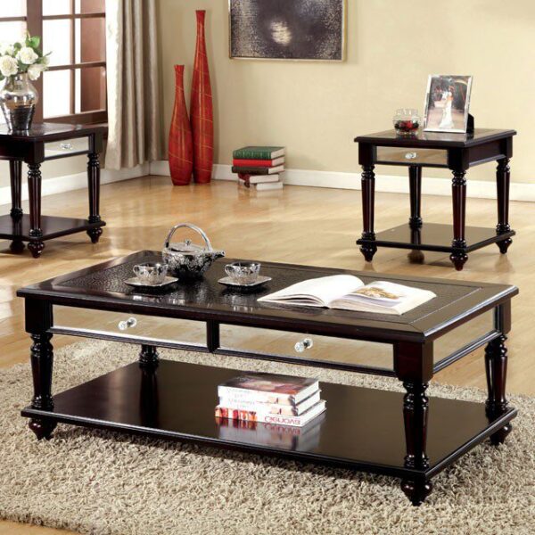 Horace 3 Pc. Table Set CM4242-3PK By Furniture of America 7