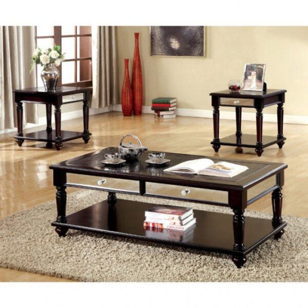 Horace 3 Pc. Table Set CM4242-3PK By Furniture of America 8