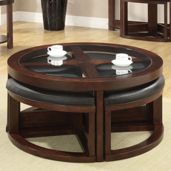 Crystal Cove Coffee Table CM4321C By Furniture of America 8