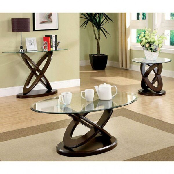 Atwood Round End Table CM4401E By Furniture of America 8