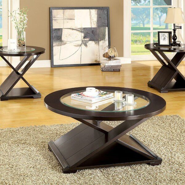 Orbe 3 Pc. Table Set CM4006-3PK By Furniture of America 7