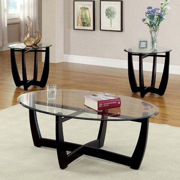 Dafni 3 Pc. Table Set CM4848-3PK By Furniture of America 6