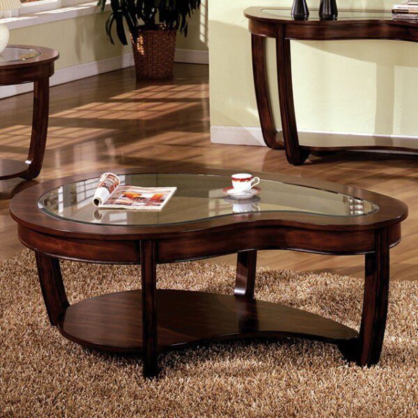 Crystal Falls Coffee Table CM4336C By Furniture of America 4