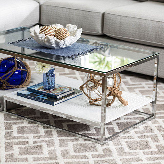 Vendi Coffee Table CM4231WH-C By Furniture of America