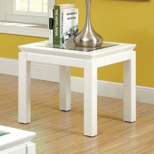 Venta End Table CM4238WH-E By Furniture of America 4
