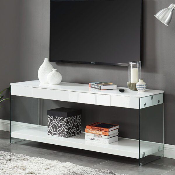 Sabugal 70″ TV Stand CM5206WH-TV-70 By Furniture of America 5