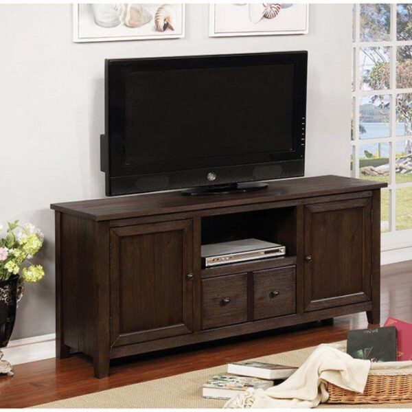 Presho 72″ TV Stand CM5902DA-TV-72 By Furniture of America 7