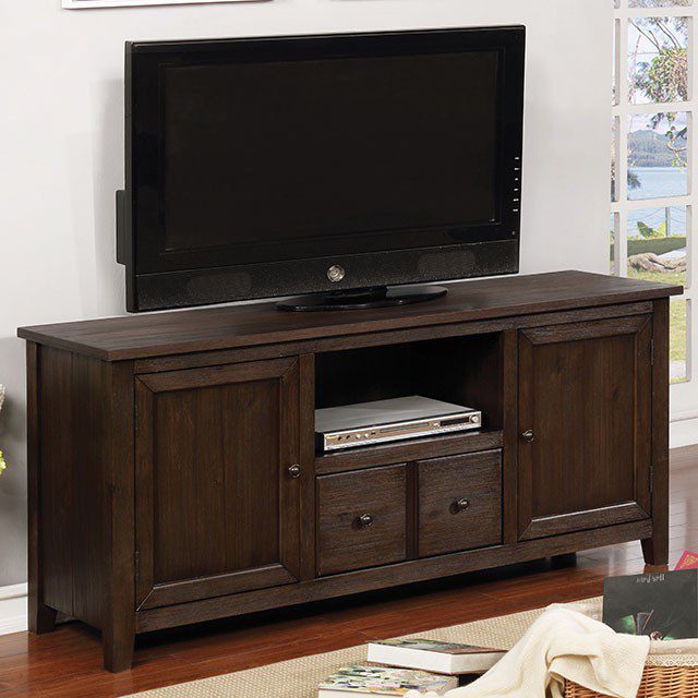 Presho 60″ TV Stand CM5902DA-TV-60 By Furniture of America