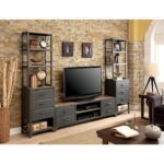 Galway Pier Cabinet W/ 3pcs CM5904-PC By Furniture of America 11