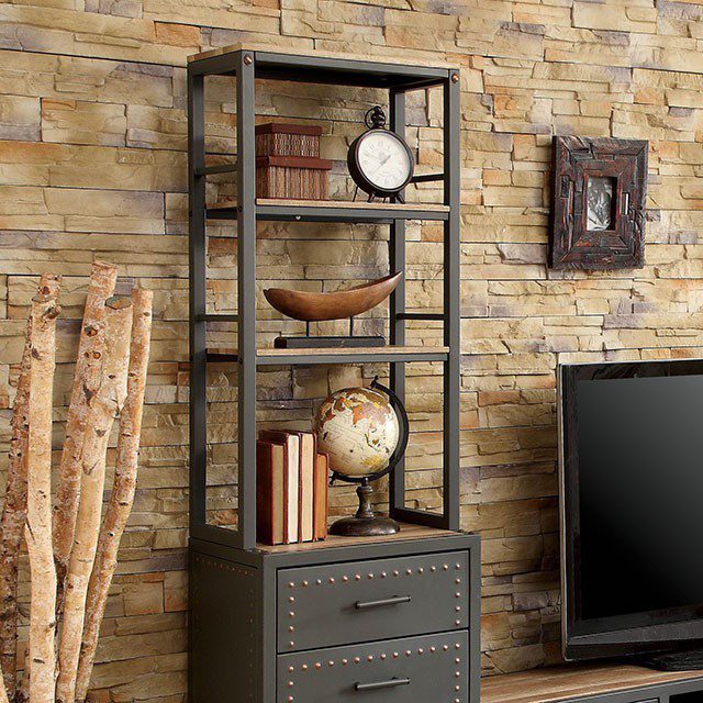 Galway Pier Cabinet W/ 3pcs CM5904-PC By Furniture of America