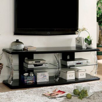 Ernst 60″ Tv Stand CM5901BK-TV-60 By Furniture of America