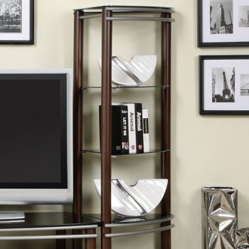 Silver Creek Pier Shelves CM5510-PC By Furniture of America