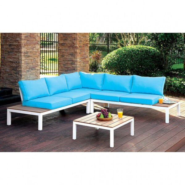 Winona Patio Sectional w/ Ottoman CM-OS2580 By Furniture of America 8