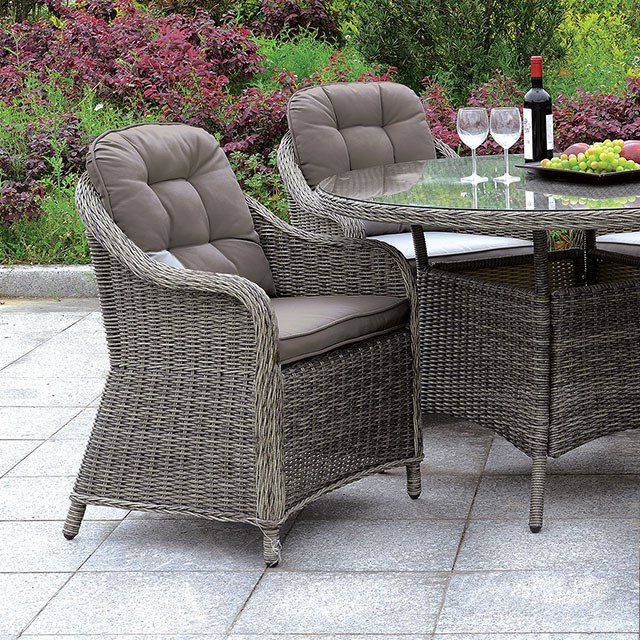 Canistota Arm Chair CM-OT2220-AC-2PK By Furniture of America