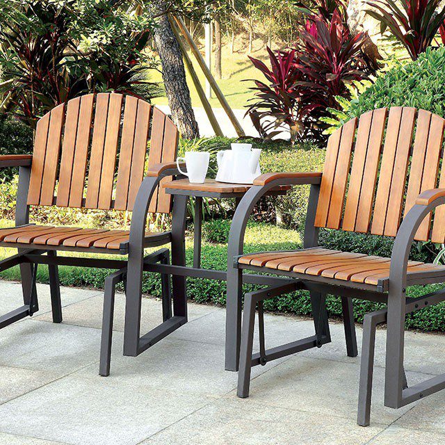 Perse Rocking Chair Set CM-OC2555 By Furniture of America